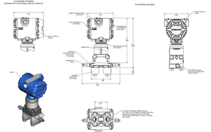 Transmisor de Presión Diferencial Industrial Emerson Rosemount 3051dp, Transmisor de Presión Multivariable 3051S - Product Image 6