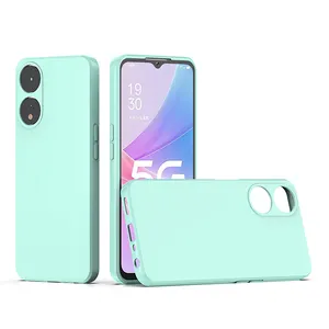 Para OPPO A58/A78 5G venda quente anti queda telemóvel cubo de rubik cor sólida cobertura de telefone celular