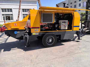 Máquina de bomba de remolque de hormigón HBTSC40 Bomba de remolque de hormigón para proyecto de construcción - Product Image 2