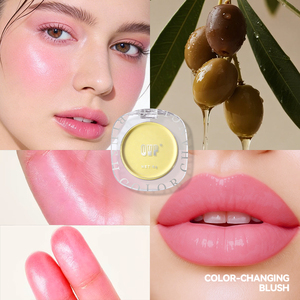 Rubor en <span class=keywords><strong>Crema</strong></span> de Color Cambiante Personalizado de Marca Privada, Alta Calidad, Larga Duración, Resistente al Agua, Iluminador, Mini, Lindo - Product Image 4