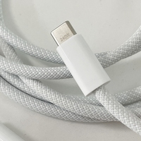 Câble USB Type C vers C 240W Super Rapide pour Macbook, iPad, Apple iPhone 16, 17, Samsung, Ordinateur Portable – Cordon de Charge et de Données Original