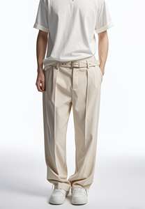 Pantalones casuales de estilo adecuado para hombres de mediana edad, que ofrecen un estilo que se adapta perfectamente a <span class=keywords><strong>caballeros</strong></span> de mediana edad - Product Image 3