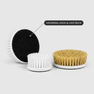 Spazzola per Trapano con Attacco Power Scrubber, Setole in PP da 4 Pollici per Pulizia Auto, Tappeti, Pneumatici, Bagno, Grado Industriale, Resistente - Product Image 3