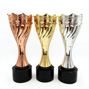 Le trophée de la Coupe de football États-Unis-Canada-Mexique 2026 peut être personnalisé comme cadeau commémoratif ou prix lié aux supporters. - Product Image 2