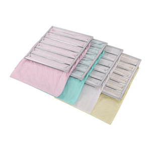 Filtre à air de poche à cadre métallique à efficacité moyenne, prix abordable, pré-filtre, filtre à sac 3 µm - Product Image 2