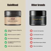 Complément alimentaire Rainwood Supply, Shilajit pur de l'Himalaya, gouttes de Shilajit liquide, 50 ml/flacon