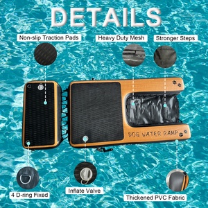 <span class=keywords><strong>Prix</strong></span> usine échelle de bain pour chiens grimper sur l'eau Pvc animaux de compagnie chien rampe gonflable rampe d'eau chien pour bateau Yacht <span class=keywords><strong>piscine</strong></span> - Product Image 4