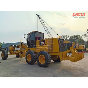 Caterpillar usado 140K 140h 140g niveladora original buen estado usado equipo de maquinaria de construcción profesional - Product Image 2