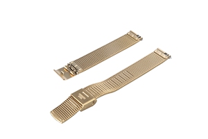 Correa de bucle milanesa de 14mm personalizada, diseño de gancho único de acero inoxidable 316L para reloj inteligente Samsung, <span class=keywords><strong>Huawei</strong></span>, Xiaomi, correa de reloj clásica - Product Image 5