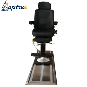 Silla Marina Suptrue para capitán con asiento de navegación deslizante para barco y barco con base ajustable y rotación 360 ° - Product Image 3