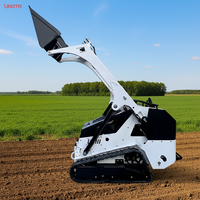 Mini-chargeuse compacte sur chenilles LT380T de nouvelle conception, vente en gros directe usine chinoise, avec moteur EPA