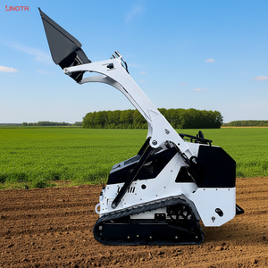 चीनी कारखाने थोक नए डिजाइन मिनी स्किड स्टीड लोडर मिनी फ्रंट लोडर ट्रैक लोडर - Product Image 5