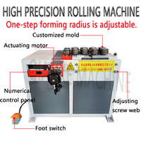 Machine à rouler servo automatique de précision de haute qualité formant la machine courbant le tuyau pliant le roulement de cigarettes