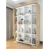 Verstecktes Wandregal Murphy-Bett mit Kleiderschrank Multifunktionales Drehbares Klappbett mit Schreibtisch Wandbetten