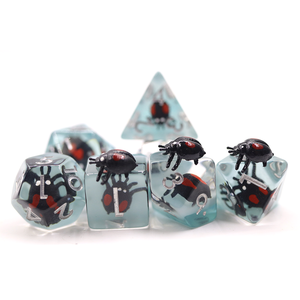 Set di Dadi Poliedrici BEETLE per Giochi <span class=keywords><strong>da</strong></span> Tavolo, Vendita all'Ingrosso, Dadi in Plastica e Resina per DND e Avventure in Movimento - Product Image 2
