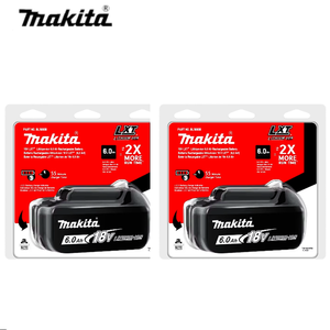 Baterai Makita 18V 6.0AH Asli Original Makita BL1860 BL1850, Kompatibel dengan Bor Makita, Gergaji Mesin, dan Mesin Gerinda Sudut - Product Image 1
