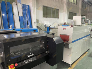 Cinta transportadora <span class=keywords><strong>de</strong></span> flujo <span class=keywords><strong>de</strong></span> Pe totalmente automática, máquina <span class=keywords><strong>de</strong></span> envoltura retráctil para <span class=keywords><strong>caja</strong></span> <span class=keywords><strong>de</strong></span> Pizza - Product Image 5