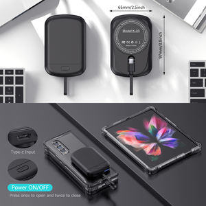 เคสแบตสำรองแม่เหล็กแบบแยกส่วนรุ่นใหม่ ขายดี สำหรับ Samsung <span class=keywords><strong>Z</strong></span> <span class=keywords><strong>FOLD</strong></span> 4, เคสแบตสำรองสำหรับ Samsung <span class=keywords><strong>Z</strong></span> <span class=keywords><strong>FOLD</strong></span> <span class=keywords><strong>3</strong></span> - Product Image 5