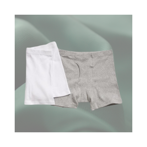 Calzoncillos bóxer con logotipo personalizado para niños Vietnam OEM GOTS algodón orgánico suave Jersey individual sin productos químicos embalaje ecológico Ajuste de uso diario - Product Image 1