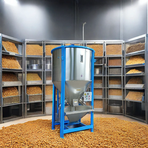 Thép không gỉ Bán hàng nóng xách tay Máy Nông Nghiệp lúa mì gạo Ngô Paddy hạt Thức ăn viên máy để bán - Product Image 2