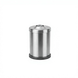 Distributeur de coton hydrophile chirurgical en acier inoxydable avec couvercle, conteneur à coton de haute qualité pour usage hospitalier DE 2690 - Product Image 2