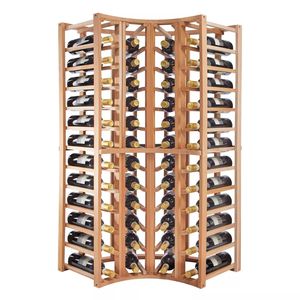 Support mural en bois pour bouteilles de <span class=keywords><strong>vin</strong></span>, kit de rangement pour <span class=keywords><strong>cave</strong></span> <span class=keywords><strong>à</strong></span> <span class=keywords><strong>vin</strong></span>, 5 colonnes avec présentoir, vente en gros directe usine - Product Image 5