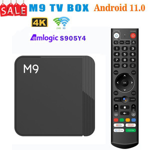 M9 <span class=keywords><strong>Android</strong></span> 11.0 TV hộp Amlogic s905x42/4GB RAM 16/32GB Rom Wifi bt5.0 <span class=keywords><strong>HD</strong></span> 4K phương tiện truyền thông Máy nghe nhạc Set Top Box - Product Image 6