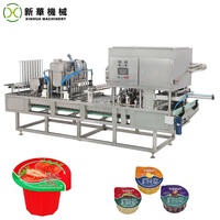 Machine automatique de remplissage et de scellage de gobelets pour café, thé, jus