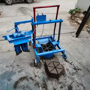 6 אינץ' 8 אינץ' יצרן לבני בטון וטמנט מכונת דפוס בלוק קטן מכונות בלוק לבנים סט מלא - Product Image 3