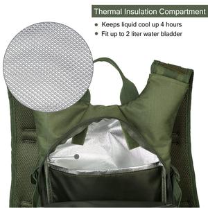 Bolsa Hidratacion Con Vejiga De Agua Ba Lô Cấp Nước Chiến Thuật Ba Lô Cấp Nước Rave Leo Núi Đạp Xe Có 2L - Product Image 5