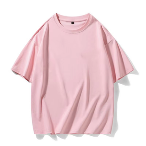 Heavyweight Cotton O-neck Oversized Custom Print logo t Shirt for Men - Product Image 5