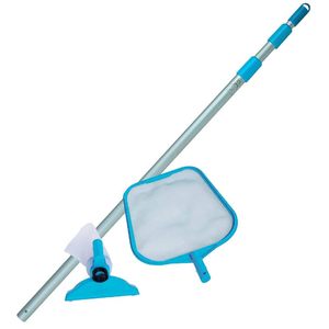 Pool Bottom Cleaning Kit With <b>Net</b> Telescopic Pole And Suction Head For Pool Maintenance - Product Image 4