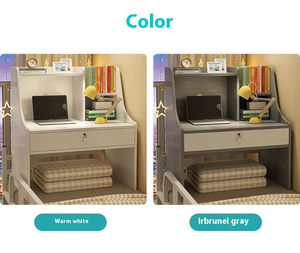 Bureau d'<span class=keywords><strong>ordinateur</strong></span> convertible écologique avec tiroir, indispensable pour les dortoirs universitaires, bureau paresseux pour lits superposés, bureau d'écriture pour <span class=keywords><strong>ordinateur</strong></span> portable - Product Image 6