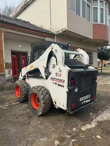 Mini Front Loader Ringkas Kapasitas 3 Ton untuk Konstruksi dan Pertanian, Berbagai Aksesoris untuk S18 S70 Skid Steer Loader - Product Image 2