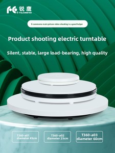 360 इलेक्ट्रिक एब्स सामग्री फोटोग्राफी टर्नटेबल अधिकतम लोड 40 किलोग्राम घूर्णन डिस्प्ले स्टूडियो उत्पाद प्रदर्शन फोटोग्राफी के लिए - Product Image 2