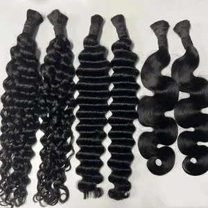 Bán buôn tóc Nhà cung cấp Trinh Nữ bó trong số lượng lớn lớp biểu bì phù hợp chưa qua chế biến rbraziliane tóc Brazil tóc kinky xoăn