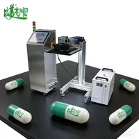 Machine de marquage laser UV anti-contrefaçon avec positionnement visuel et gravure rapide par lots pour logos, textes et numéros sur capsules