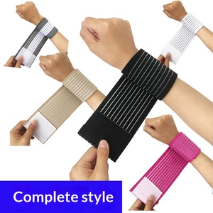 Hot Fitness Sports Wrist <b>Brace</b> Waist Elasticity Compression Wrist Fixation Strap Anti-sprain Bandage Protective Gear - Product Image 1