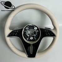 Volant en cuir véritable pour Mercedes Benz W204 W205 W213 W219 W222 A45 E63 GLE GLS AMG C63 E63 G63 S63 C E S
