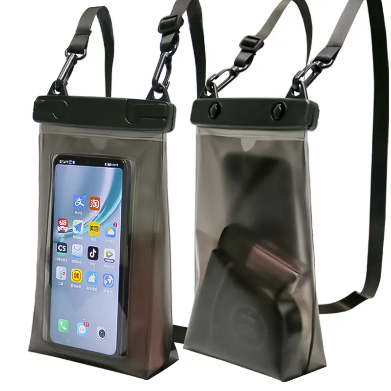 ユニバーサル防水電話ポーチバッグIPX8ケースPVCタッチスクリーン携帯電話防水収納ポーチドライ防水電話バッグ