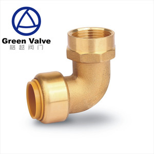 Vanne d'incendie en laiton de 1 1/2 et 2 1/2 pouces, type d'angle, vanne de raccordement pour applications générales, alimentation hydraulique pour média de base - Product Image 4