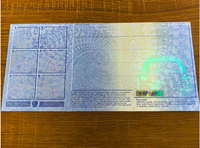 Certificat de haute qualité avec filigrane, micro-texte, UV invisible, anti-contrefaçon, certificat holographique de G