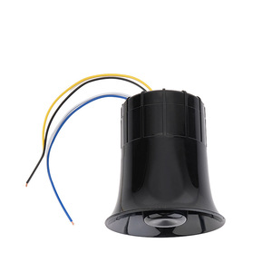 Altavoz coaxial de 12-80V para vehículo de ingeniería de autobús de coche, bocina de marcha atrás de voz de simulación de persona Real tres en uno - Product Image 2