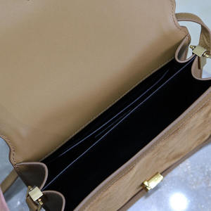 Bolso de hombro de diseñador de moda, duradero, de cuero vacuno y gamuza, bolsos de mano para mujer, bolsos de lujo para mujer, bolso cruzado. - Product Image 2