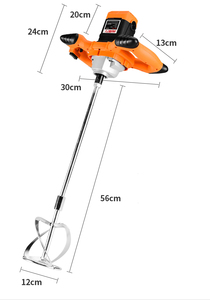 Máy Trộn Sơn Điện Cầm Tay Máy Trộn Bê Tông Xi Măng Với Mái Chèo - Product Image 2