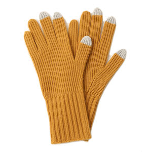 Bayanlar kış kaşmir örme eldiven Hollow lüks özel moda sevimli eldiven kadın ekran dokunmatik 7a51454 - Product Image 5