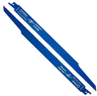 Lame de scie sauteuse bi-métallique de 12 pouces (300 mm) 10/14 TPI BIM pour la coupe de métaux épais et de tuyaux en acier, lames de scie sauteuse robustes
