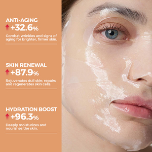 Mascarilla Facial Profunda de Bio-Colágeno Personalizada GMPC, Mascarilla Facial Hidratante Transparente BioCloud, Fabricante - Product Image 4