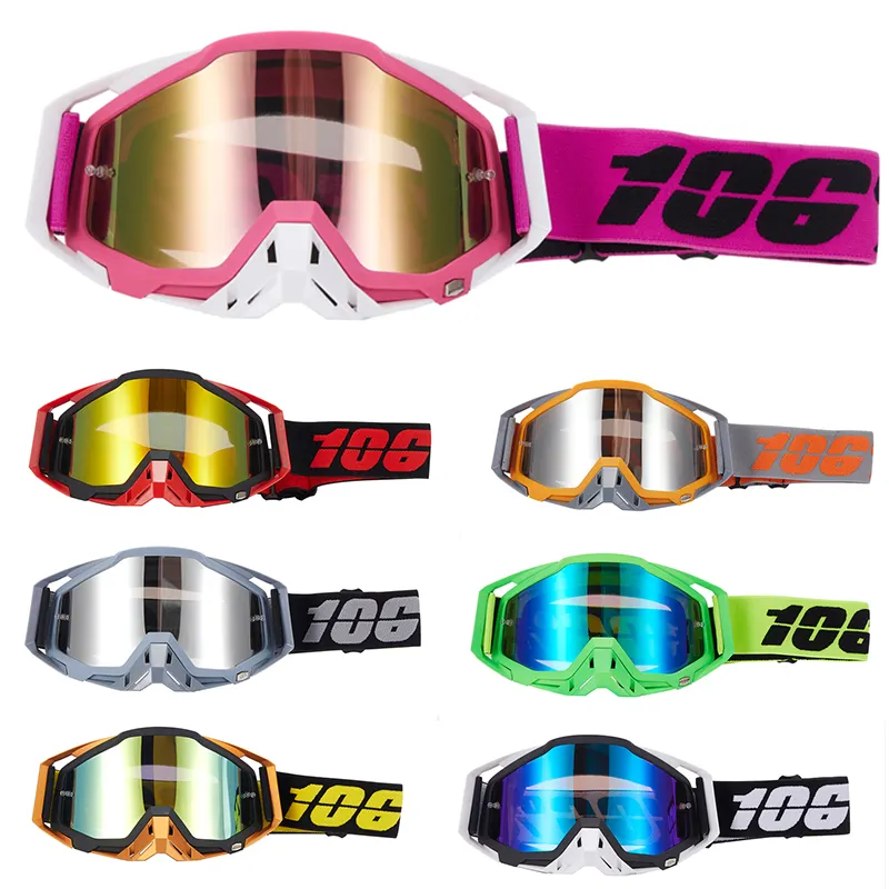 Plaj uygulanabilirliği ile motosiklet gözlük açık spor kayak gözlüğü