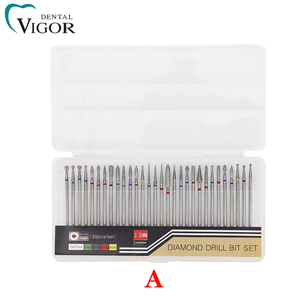 Ensemble de 30 outils de polissage électrique pour manucure, ensemble de 30 forets diamantés dentaires - Product Image 4